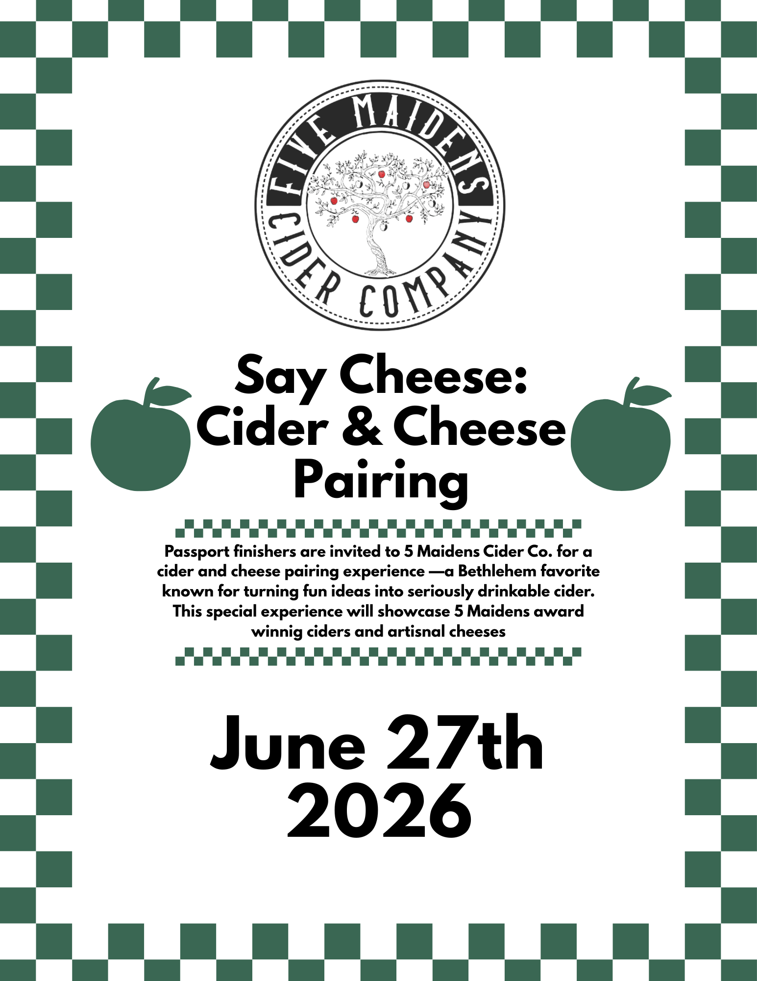 Say Cheese: Cider & Cheese Pairing