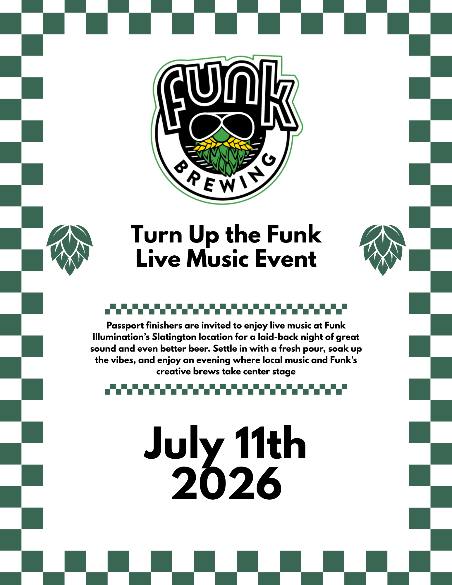 Turn Up the Funk Live Music Event