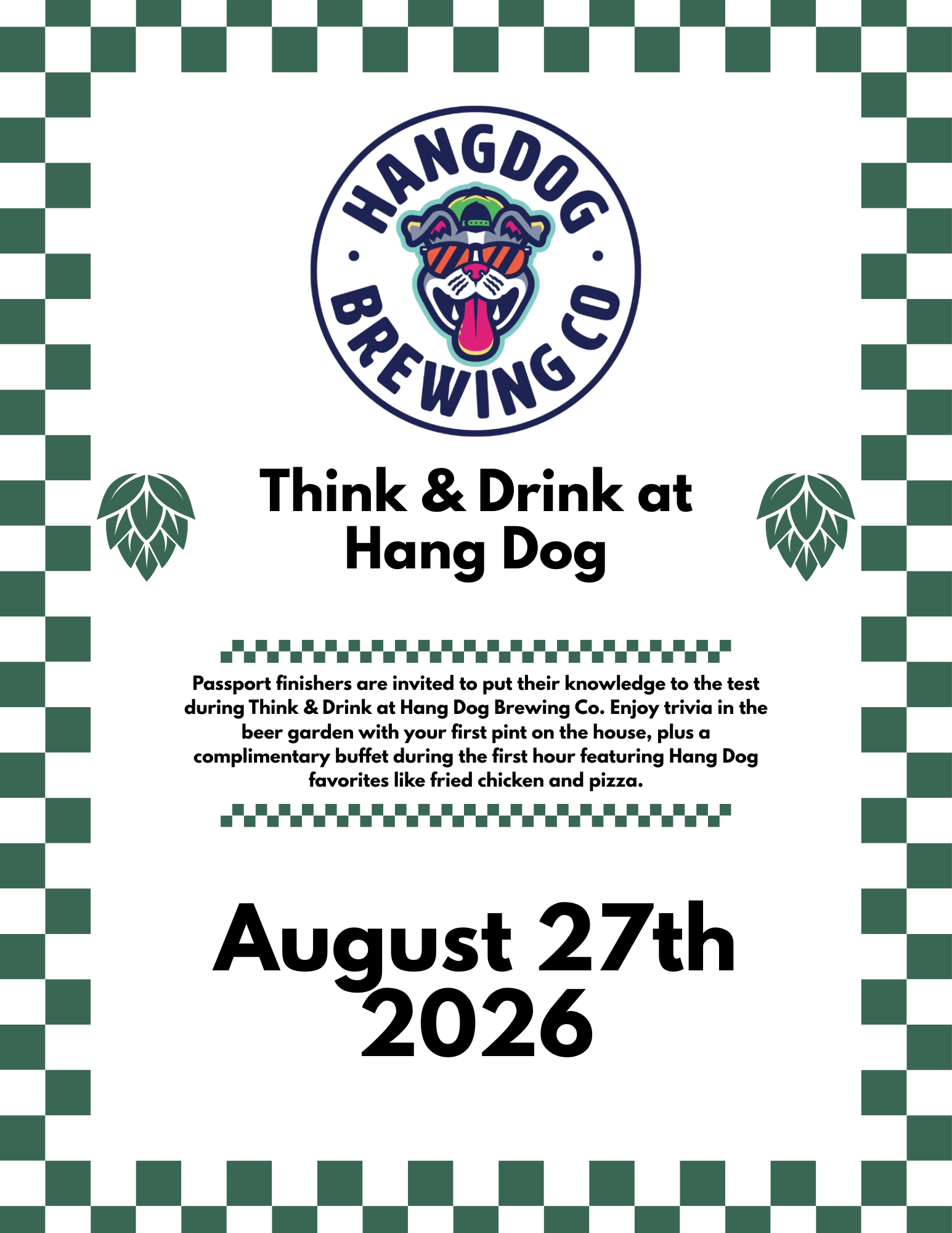 Think & Drink at Hang Dog