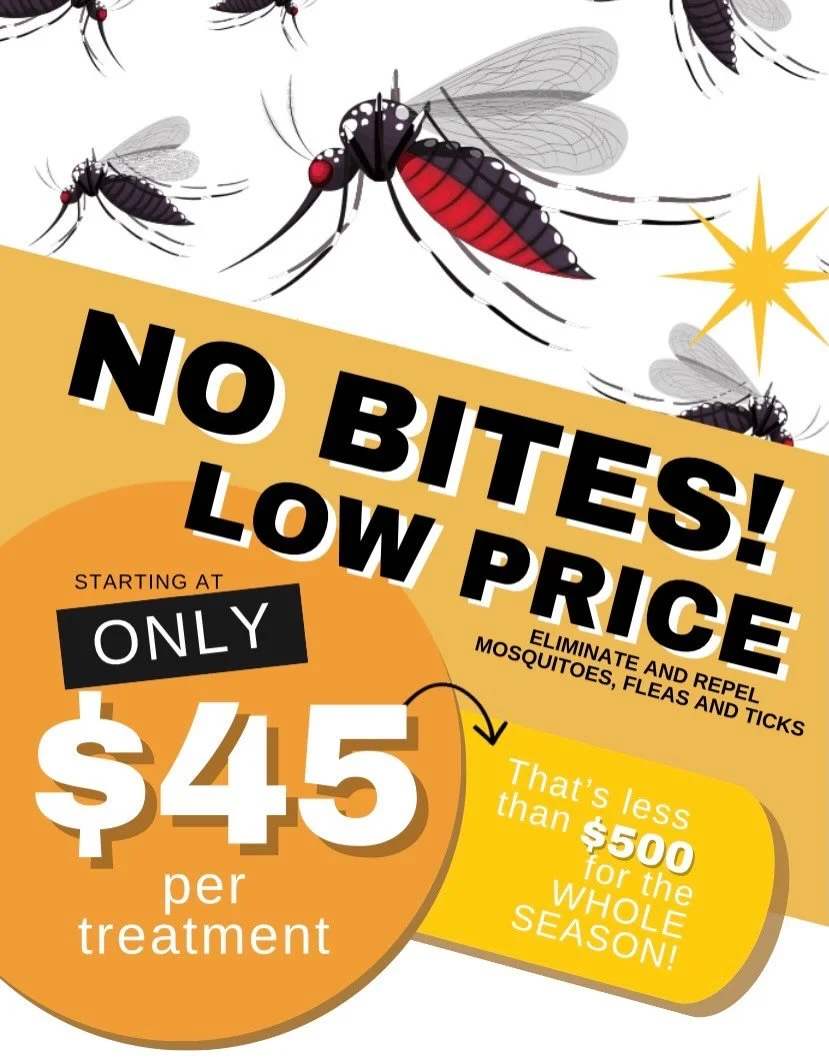 🚫 Friends don&rsquo;t let friends get BIT by over-priced mosquito control contracts!! 

📞 If you&rsquo;ve been over-paying because a large company has convinced you to lock in their inflated rates, give us a call. We&rsquo;ll give you an instant qu