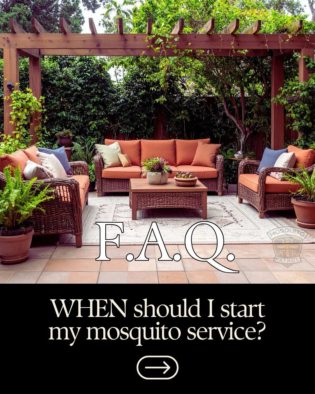 You&rsquo;ve got questions&hellip; we&rsquo;ve got answers. 🦟
We&rsquo;re kicking off our FAQ series to break down everything you want to know about mosquito treatments, timing, and keeping your yard bite-free all season long. Stay tuned!

Got a que