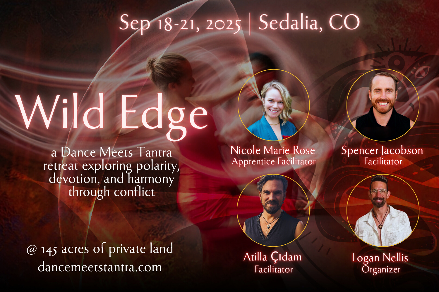 Wild Edge by Dance Meets Tantra | 4-Day Immersion in Sedalia, CO!