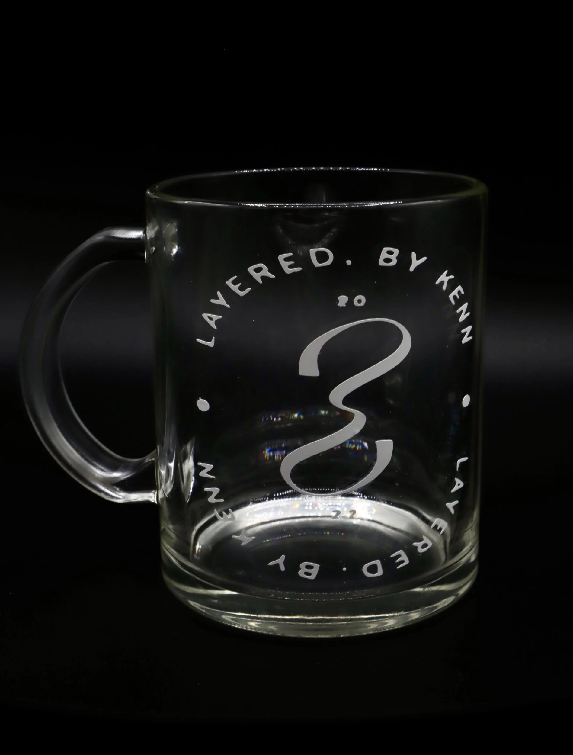 Glass Layered Mug