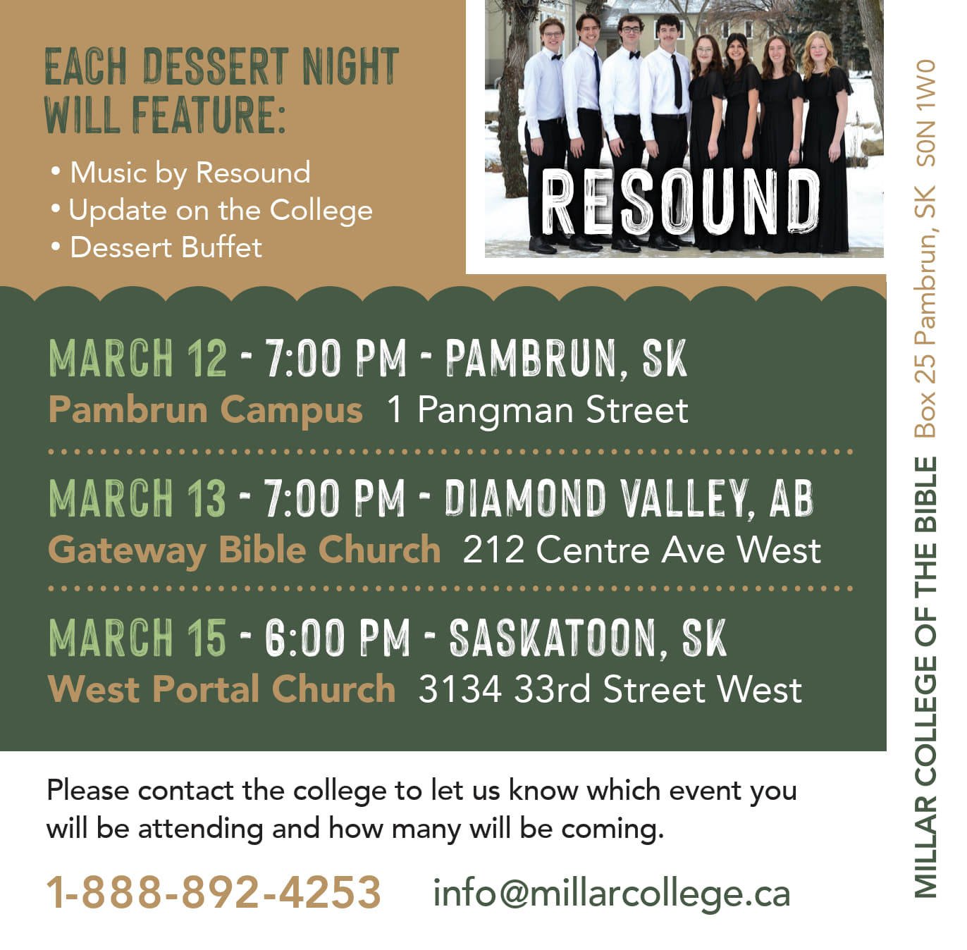 Pambrun Dessert Night