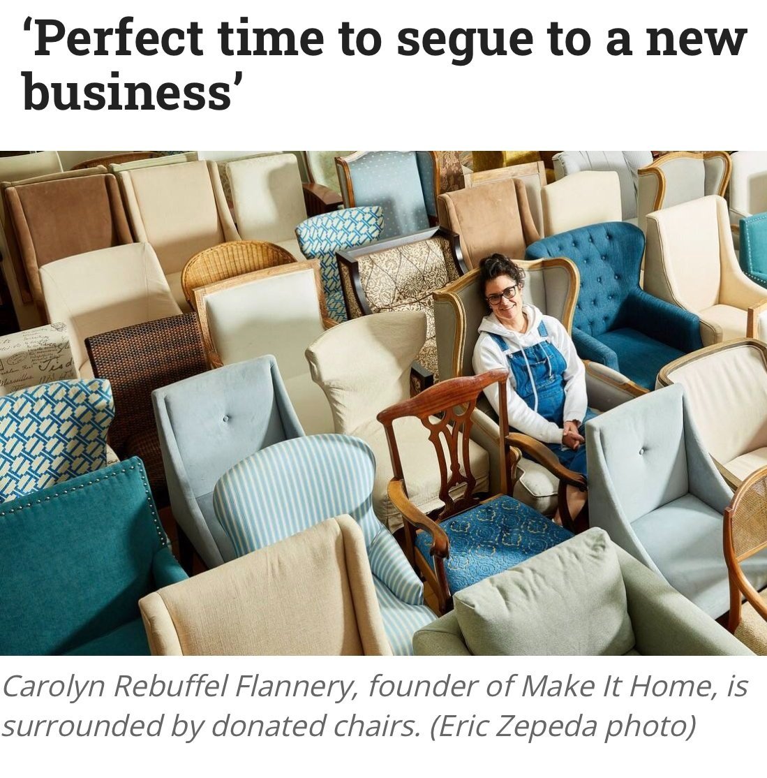 Carolyn Flannery's journey to solving furniture poverty in the Bay Area. Learn how Make It Home has helped 450 households in need during the pandemic