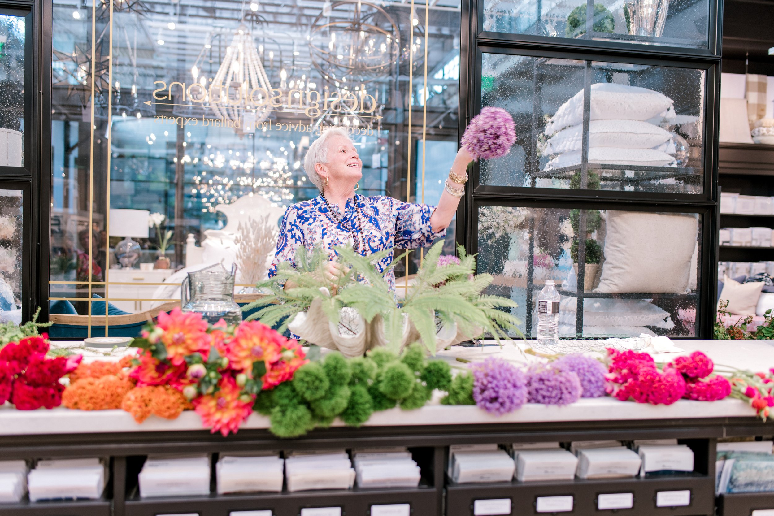Live Floral Styling for Flower Magazine