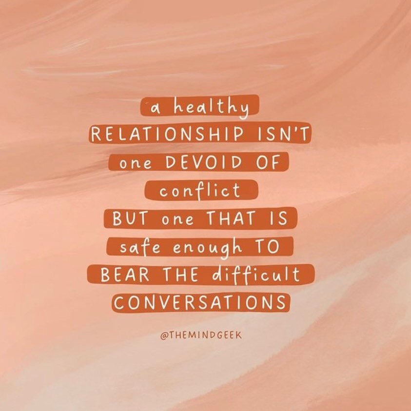 @themindgeek Relationships aren&rsquo;t necessarily healthy because they are  devoid of conflict. True health is the ability to be honest with your authenticity and hold space for contradictory perspectives with respect. When we are able to tolerate 