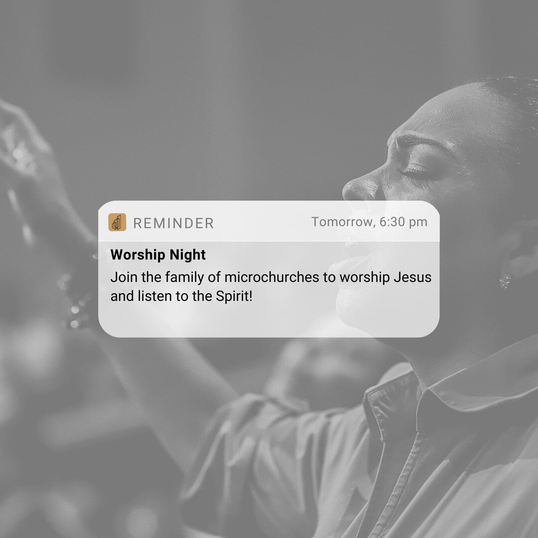 First Sunday Worship Night is back on tomorrow at 6:30. Meet at the Fielder Student Building with your family and microchurch for a time of prayer, worship, and community. 

#worship #worshipnight #microchurch