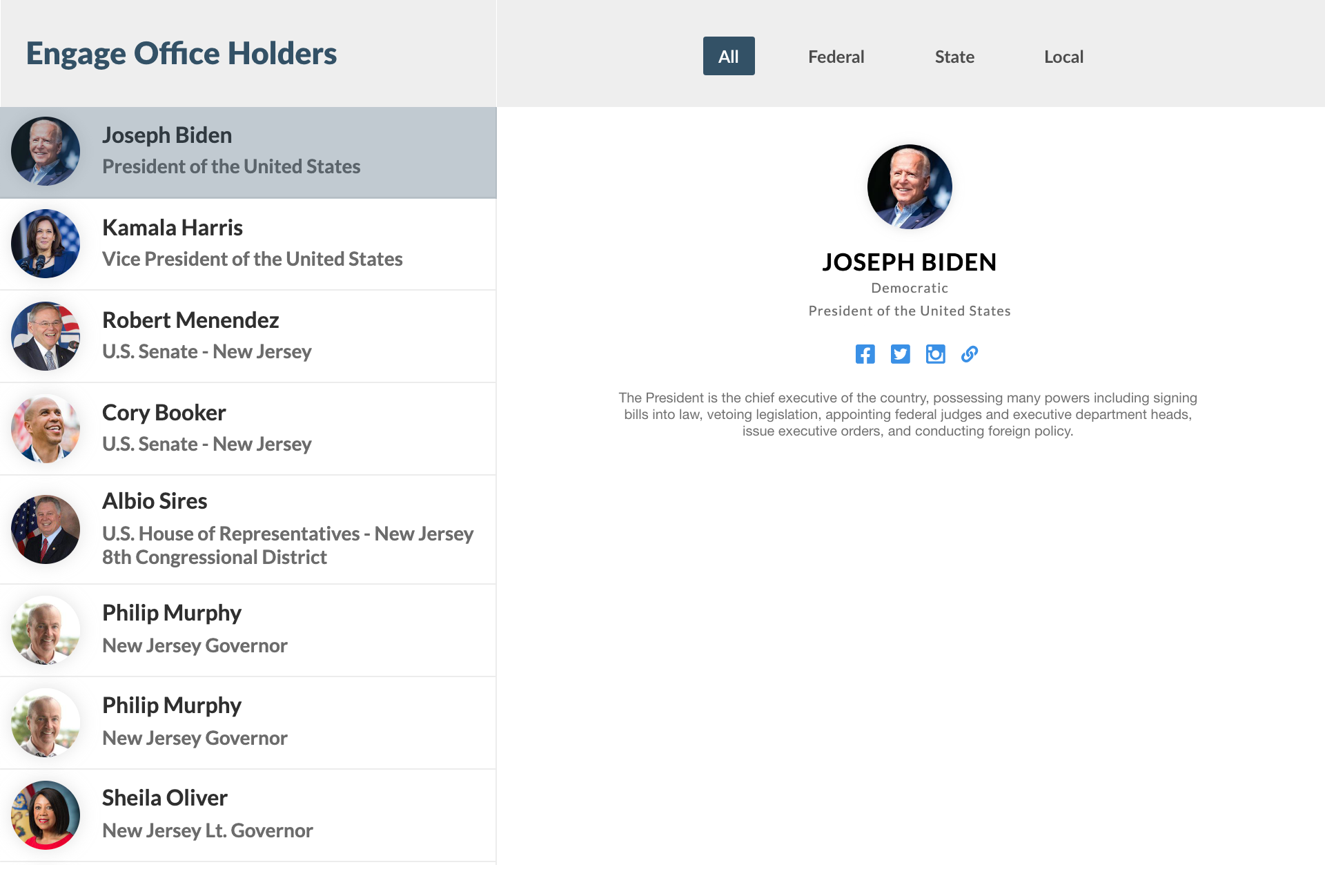 Officeholder Engine — BallotReady for Organizations