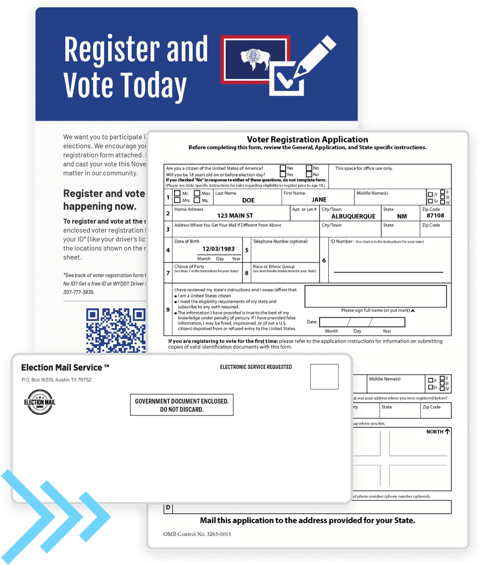 Voter Registration Mail Program — BallotReady for Organizations