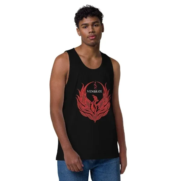 Venerate Supplements men’s premium cotton tank top