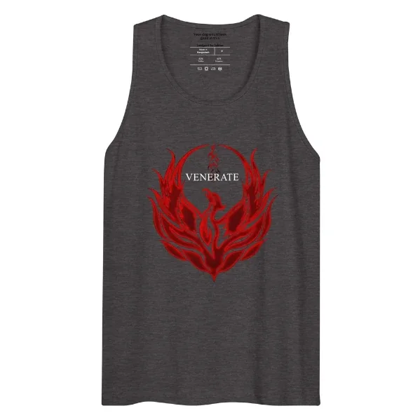 Premium men’s cotton tank top by Venerate Supplements