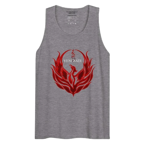 Venerate men’s premium tank top designed for workouts and everyday wear
