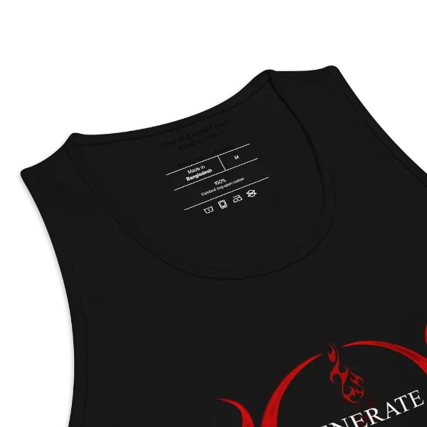 Relaxed-fit men’s premium tank top from Venerate Supplements