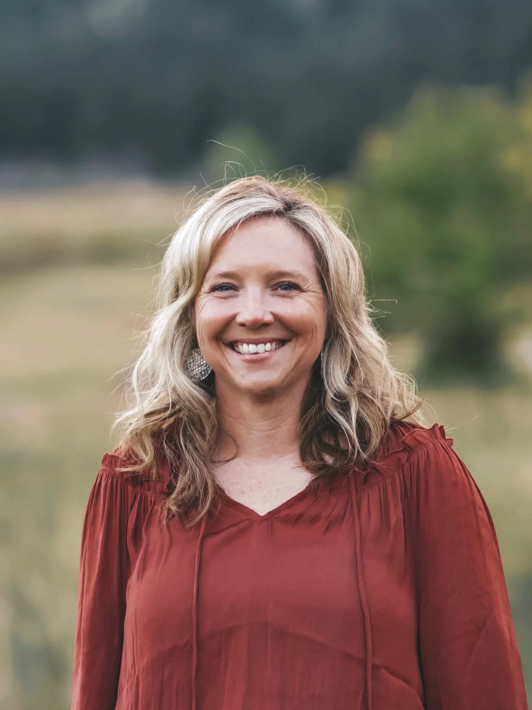 Julie Young smiling at the camera