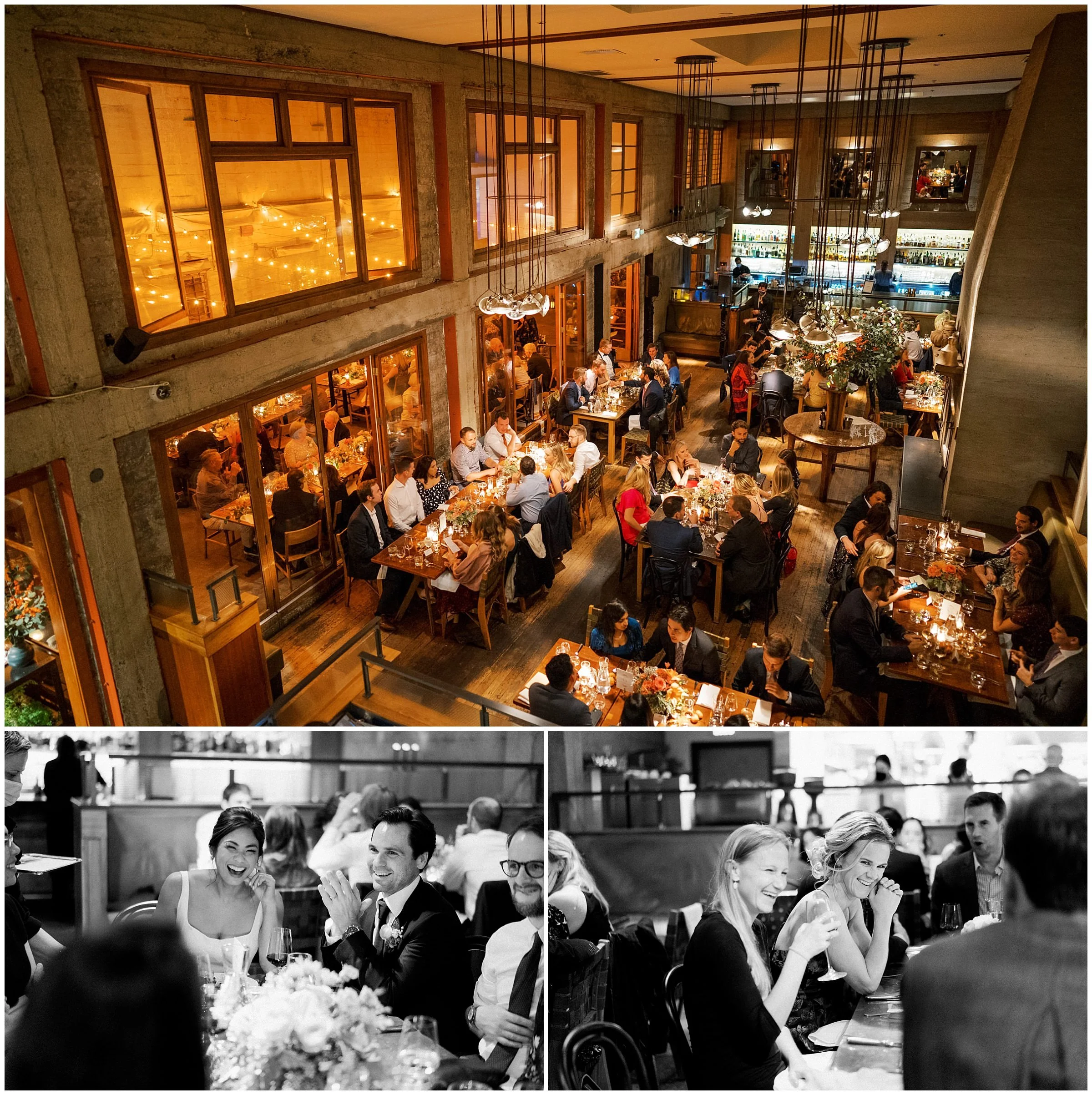Fresh Look at Winter Foreign Cinema Wedding San Francisco