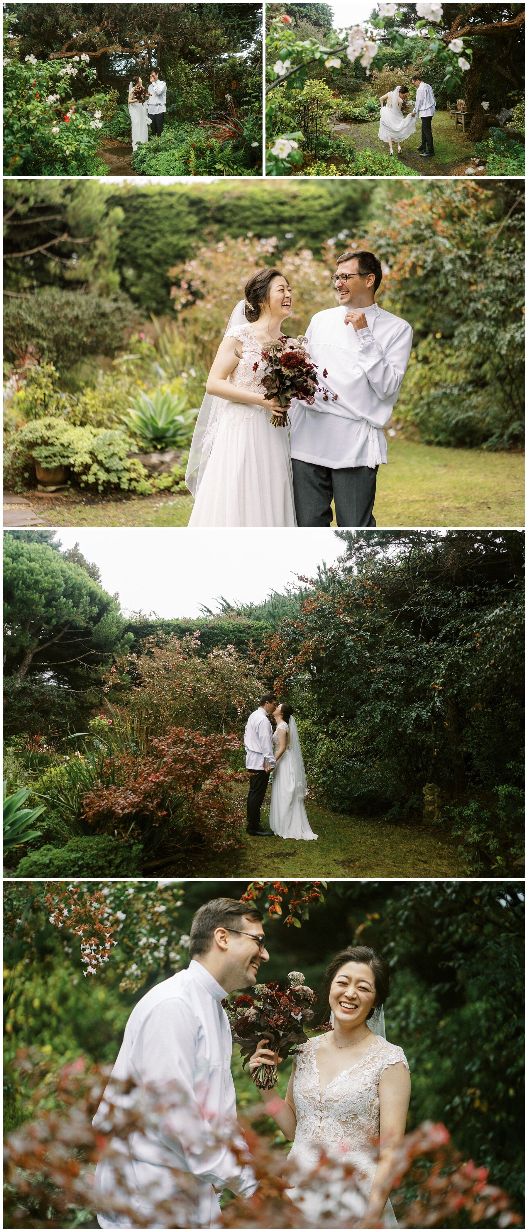 Michelle and Alex // Hastings House Garden Wedding in Half Moon Bay