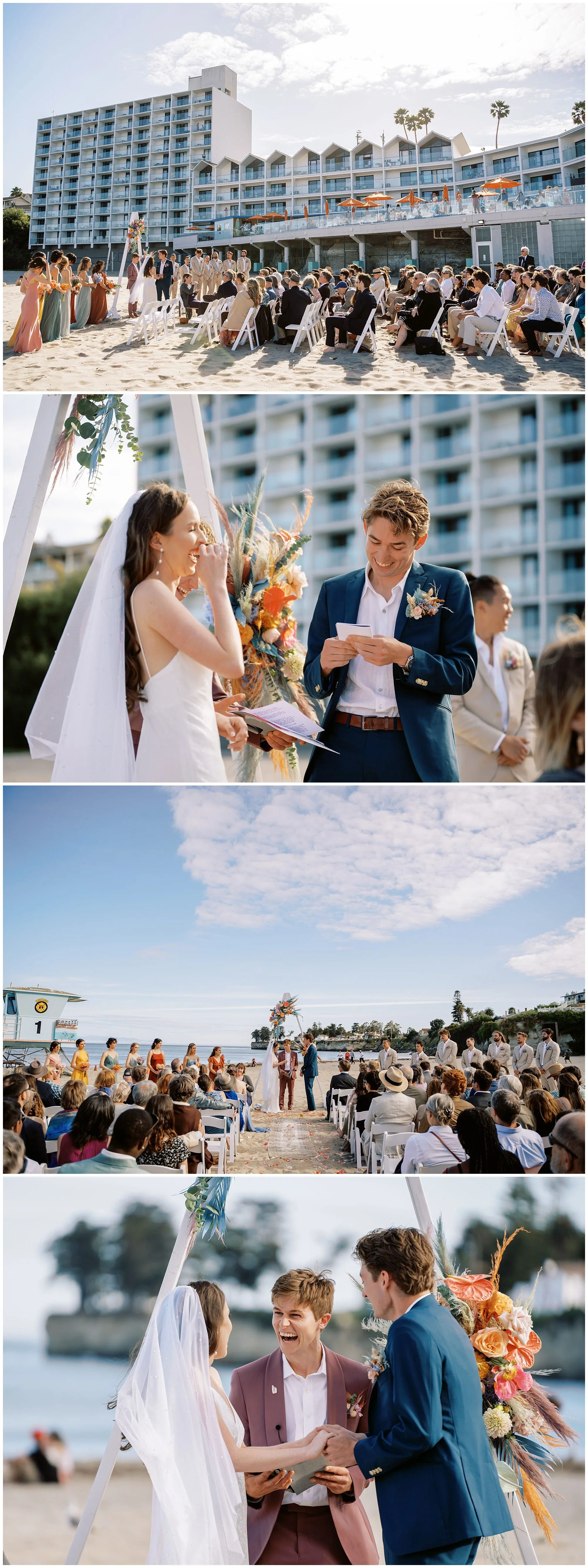 Emily and Ben // Dream Inn Santa Cruz Wedding — Annie Hall Photography