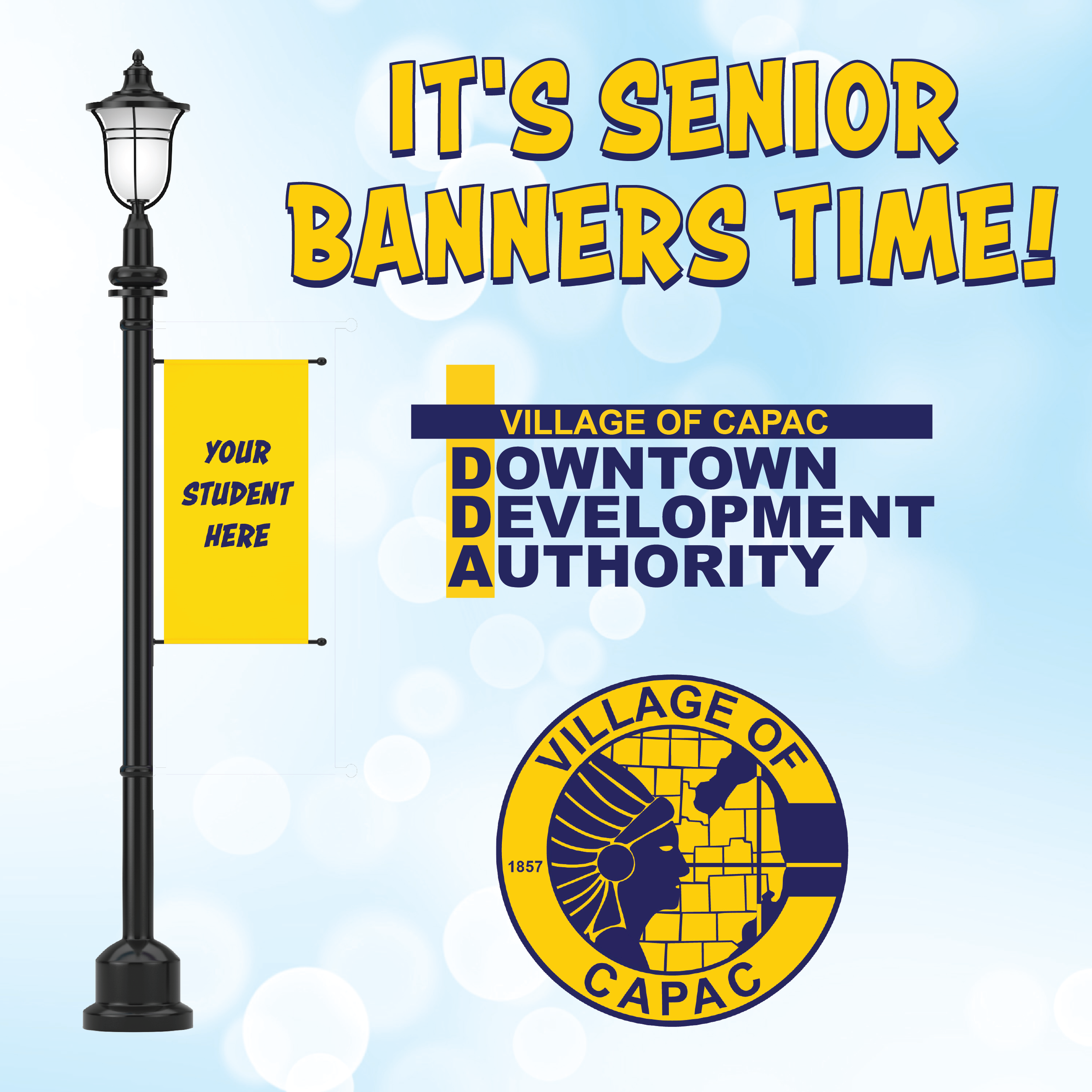 High School Senior Celebration Banners