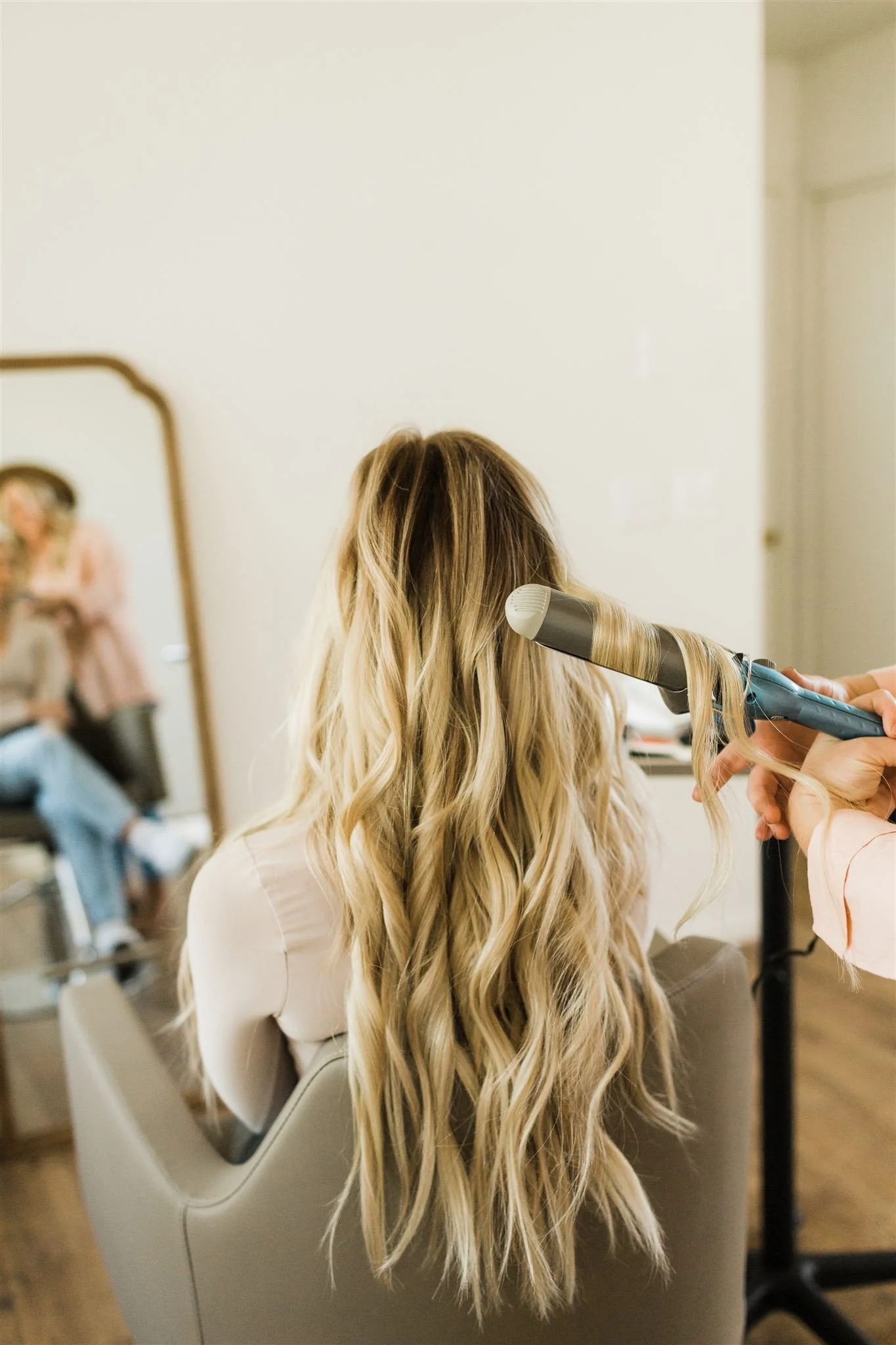 how to style hair with hand tied extensions
