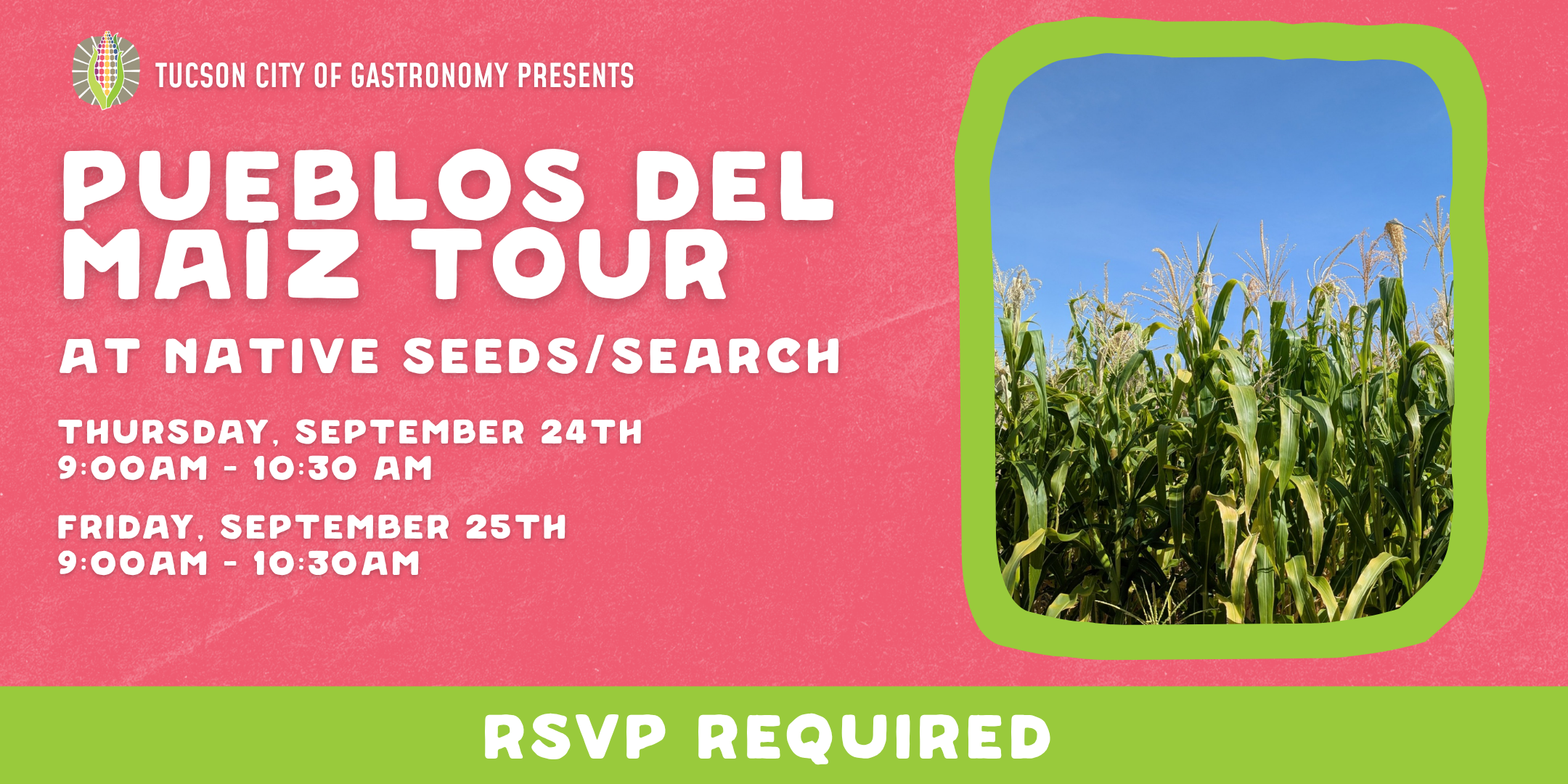 Pueblos del Maíz Tour at Native Seeds/SEARCH