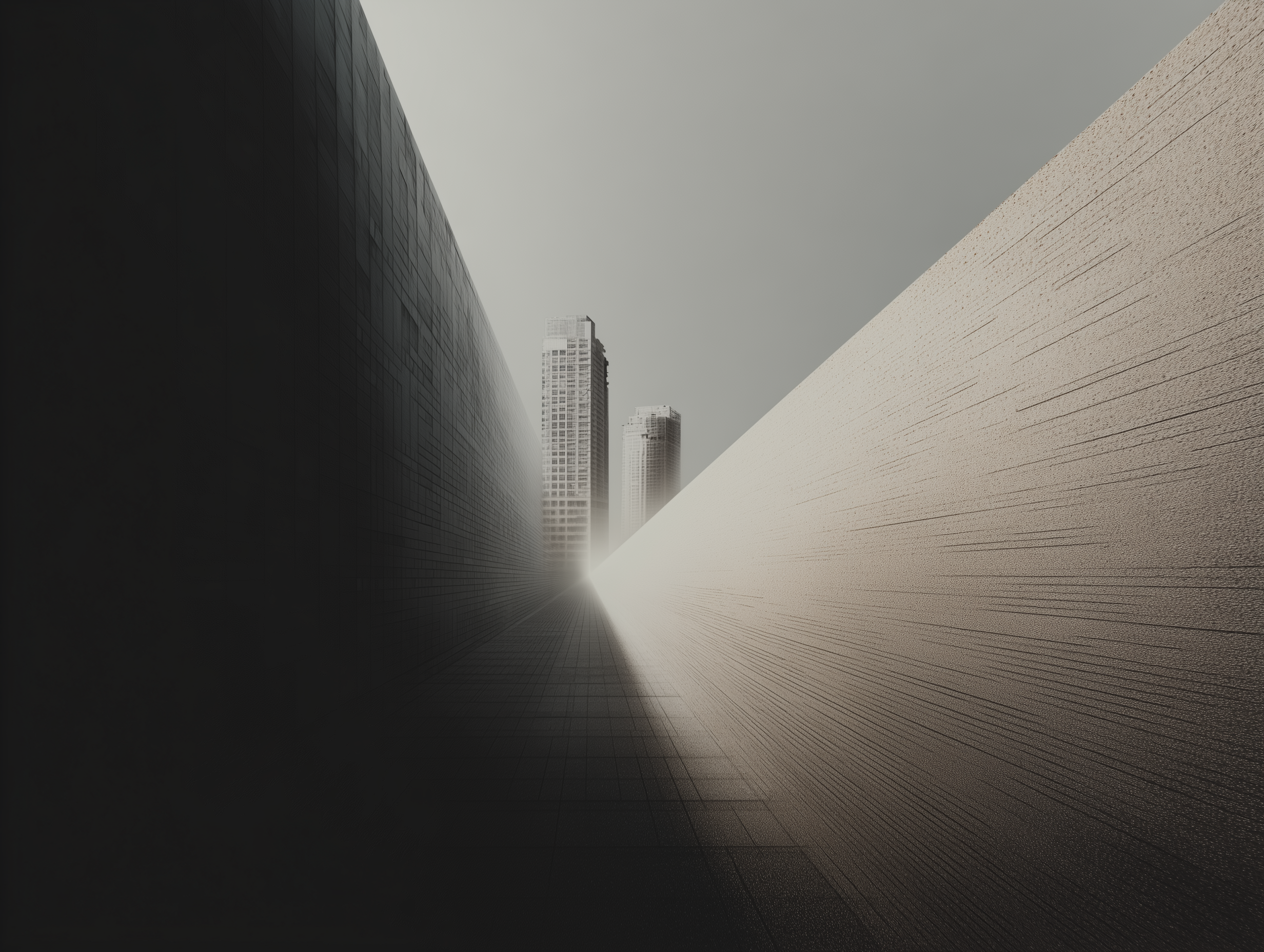 Minimal architectural corridor leading toward a distant skyline, representing strategic direction, operational depth, and disciplined long-term capital positioning