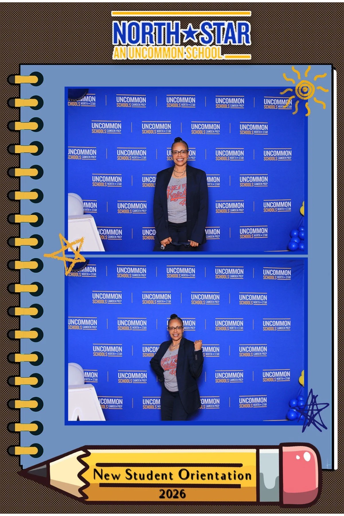 NJ Selfie Booth at North Star Academy orientation event