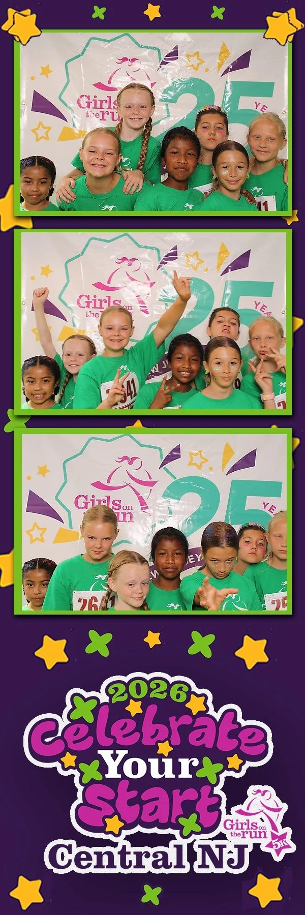 Finisher photo booth for nonprofit 5K in Fair Haven NJ