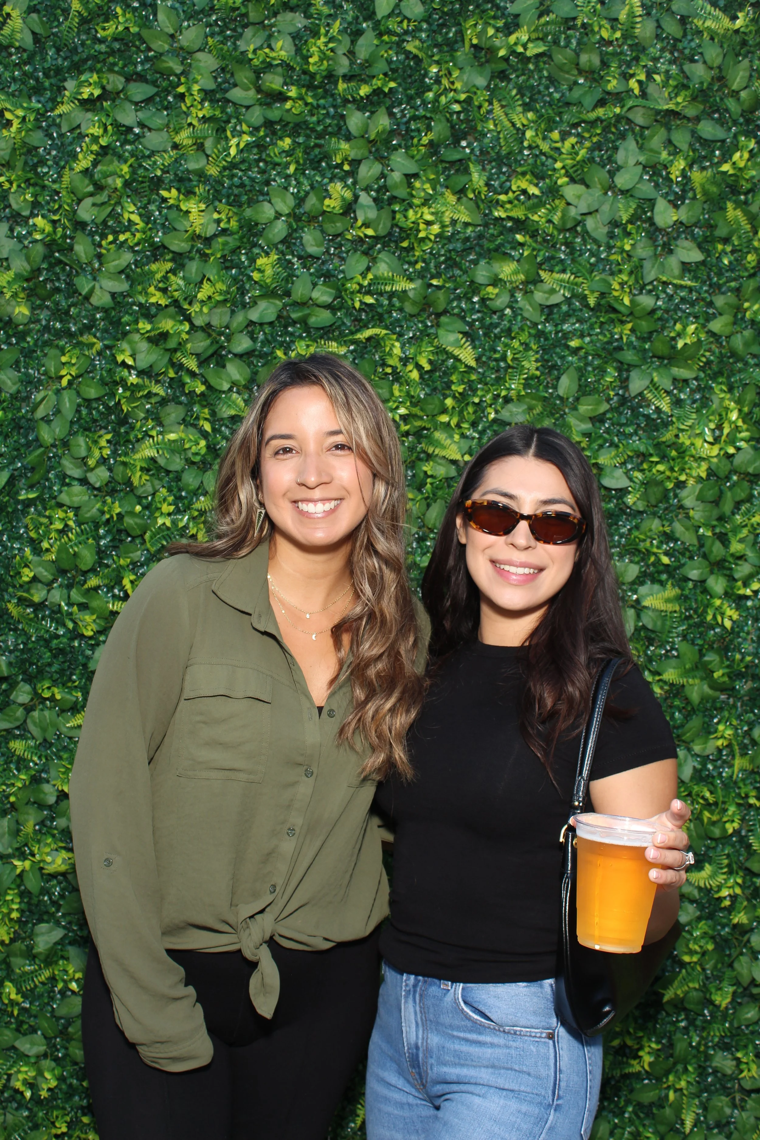 Hedge Backdrop NJ Photobooth