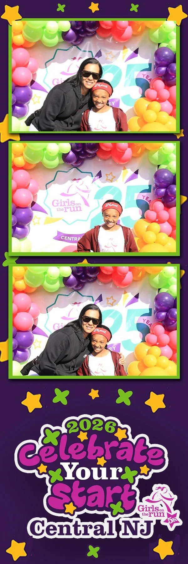 Finisher photo booth for nonprofit 5K in Somerville NJ