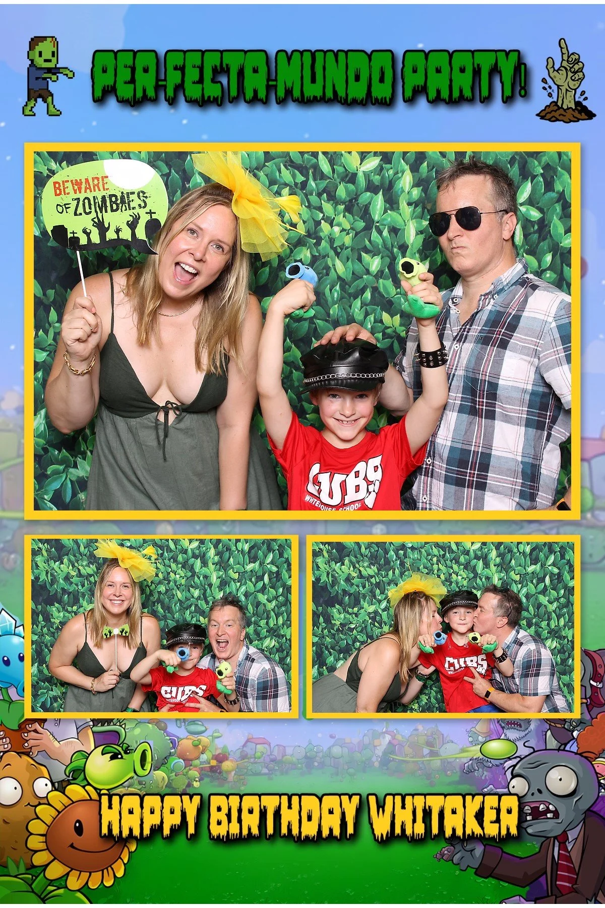 Digital drop-off photo booth for kids birthday party in Whitehouse Station