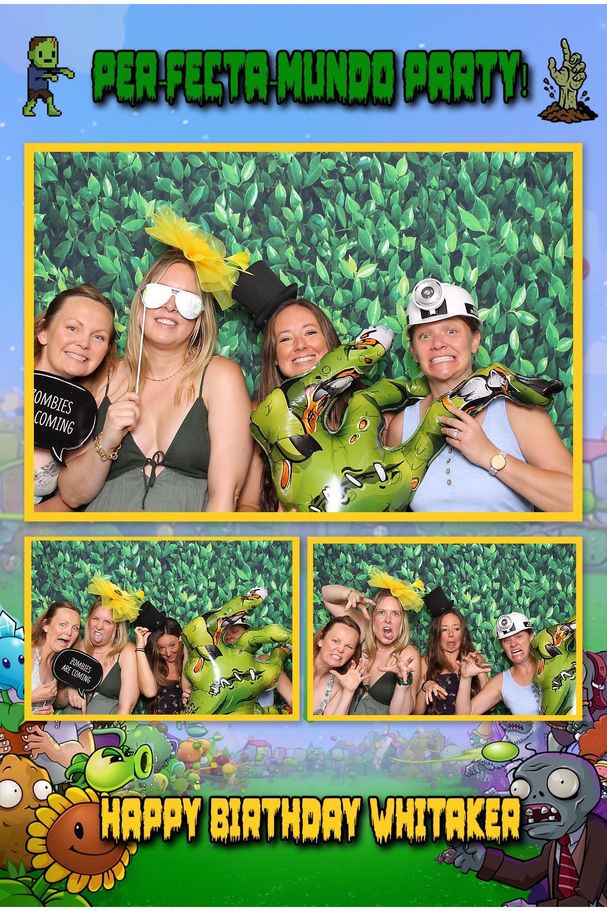NJ Selfie Booth at themed birthday party in Whitehouse Station New Jersey