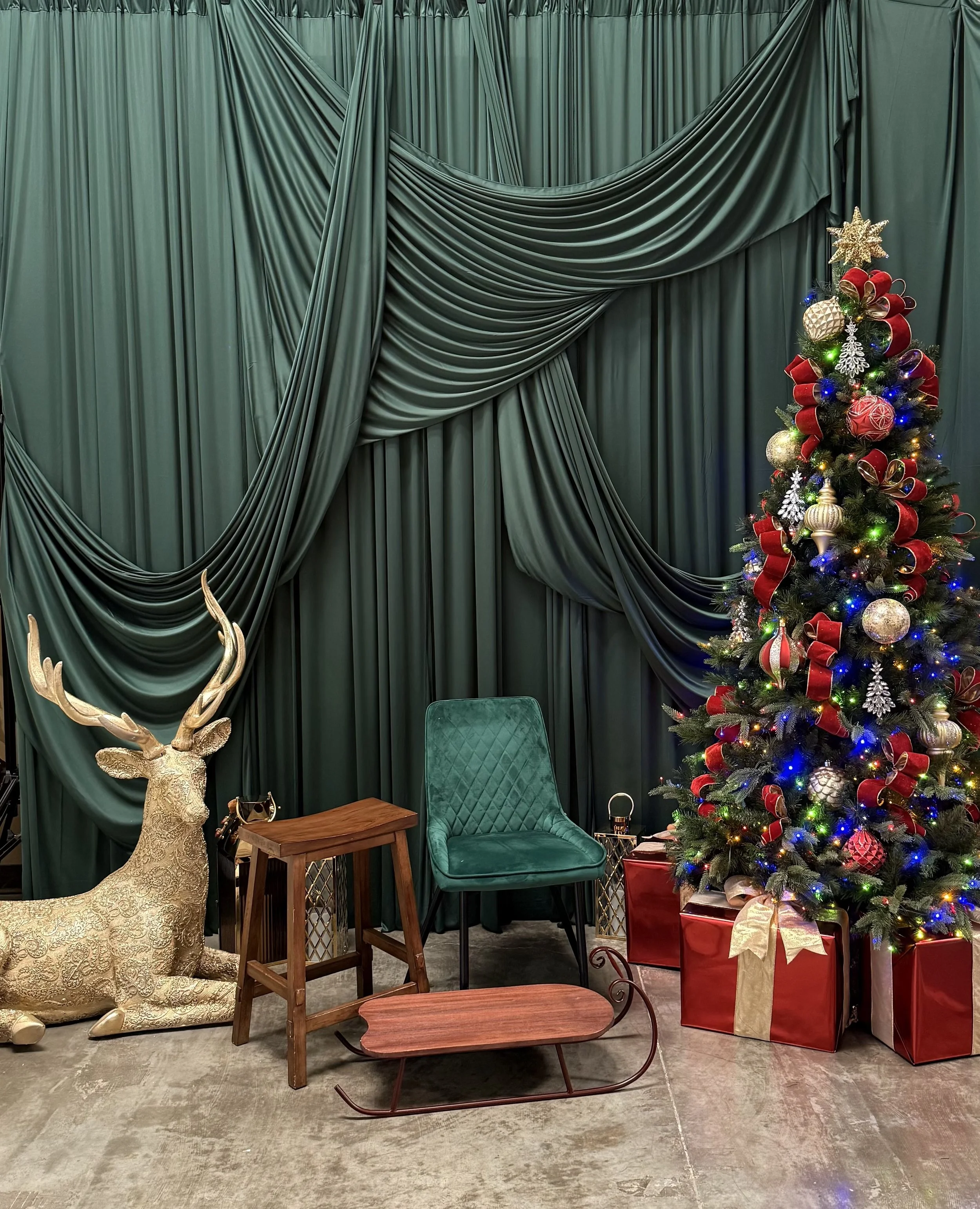 Draped Backdrops Photobooth NJ