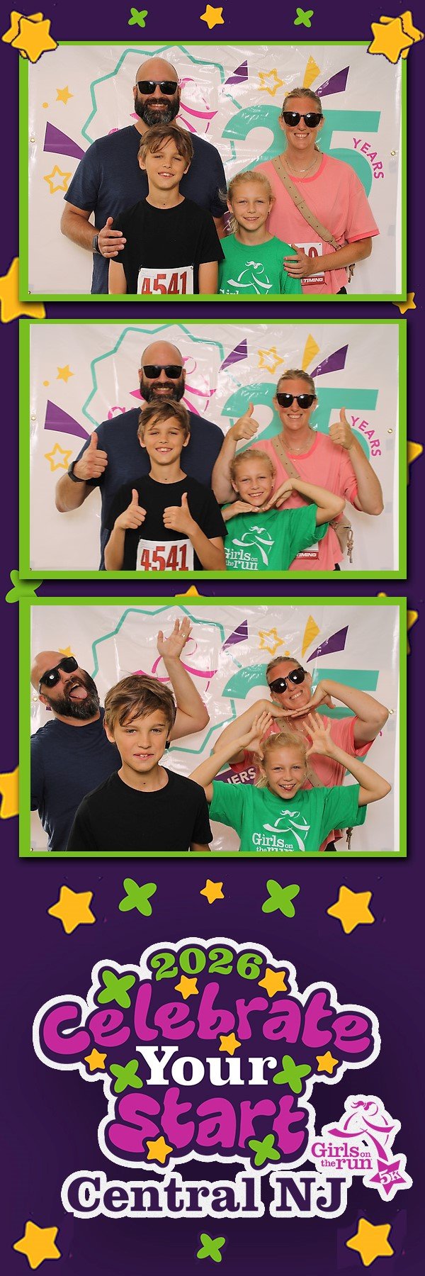 NJ Selfie Booth at Girls on the Run event in Fair Haven New Jersey