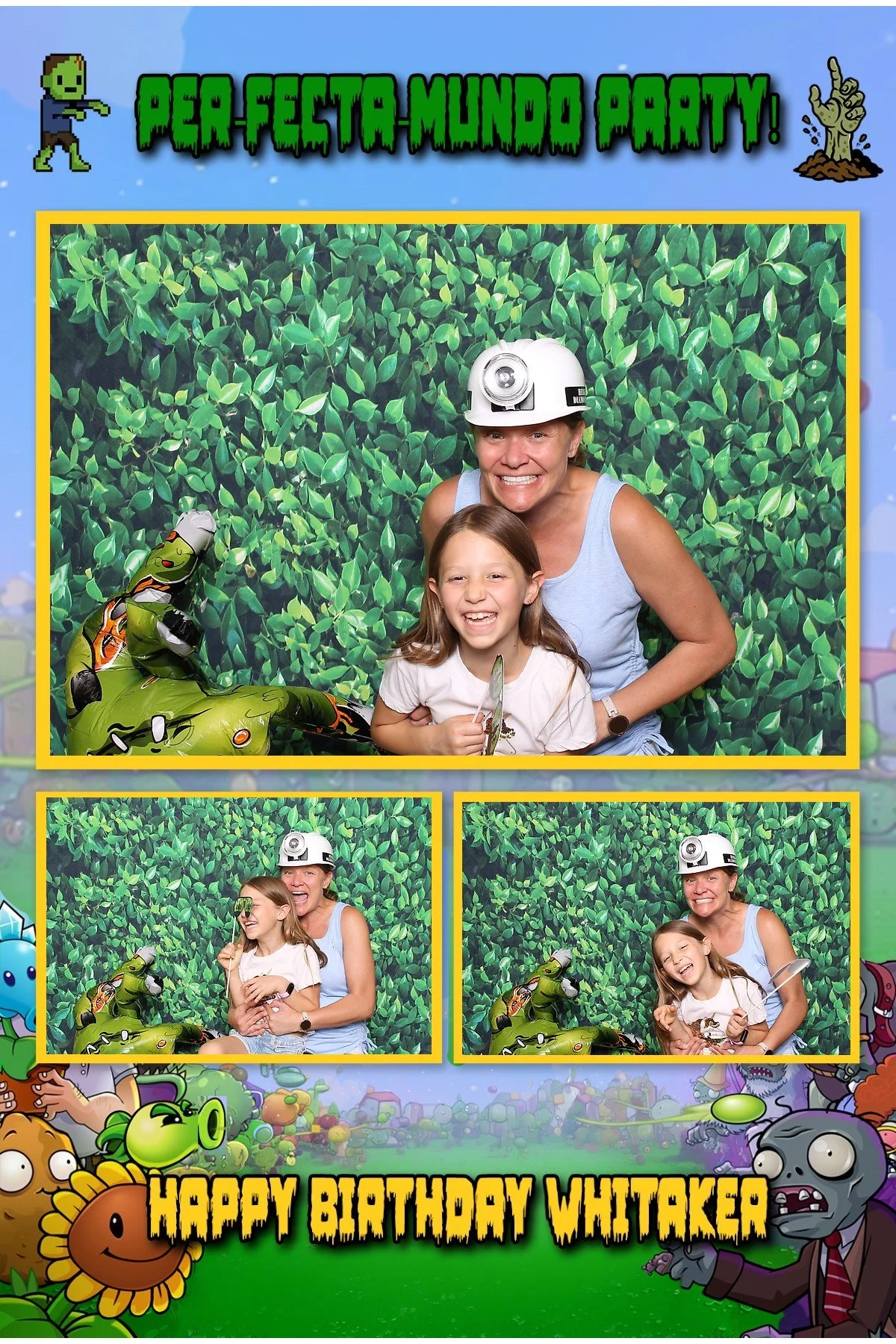NJ Selfie Booth at themed birthday party in Whitehouse Station New Jersey