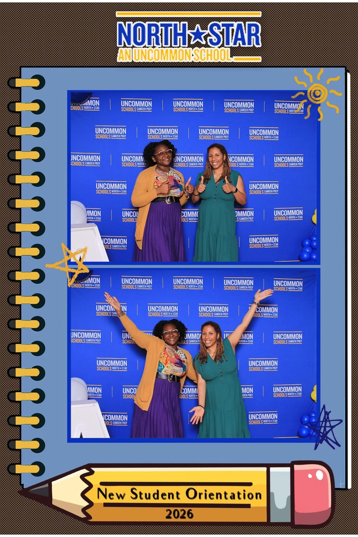NJ Selfie Booth at North Star Academy orientation event