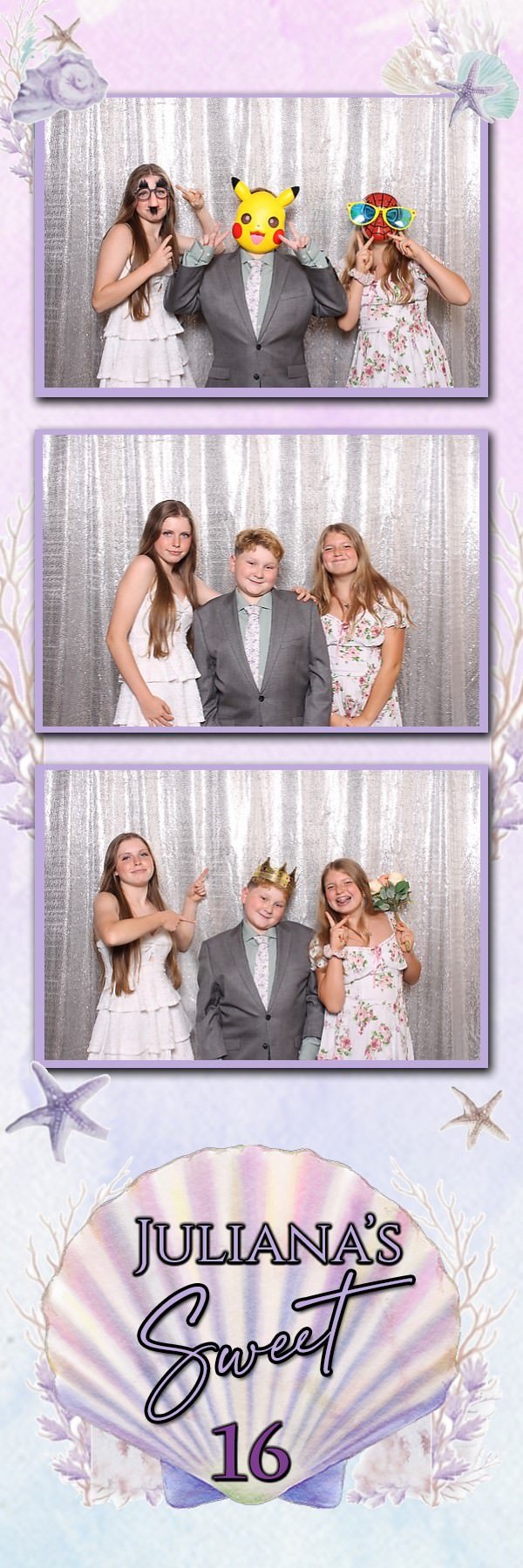 Sweet 16 photo booth rental in Carlstadt New Jersey