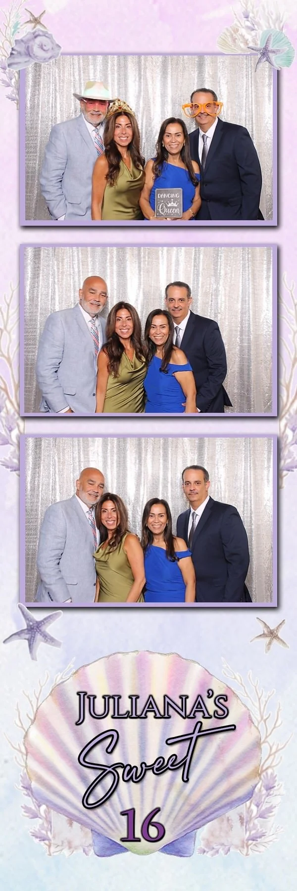 ermaid Sweet 16 photo booth at Il Villaggio in Carlstadt NJ