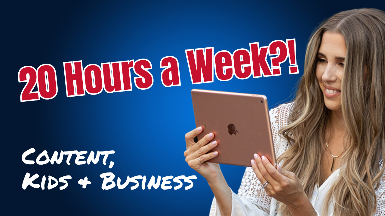 Ep 233: How I Consistently Create Content as a Busy Mom and Business Owner