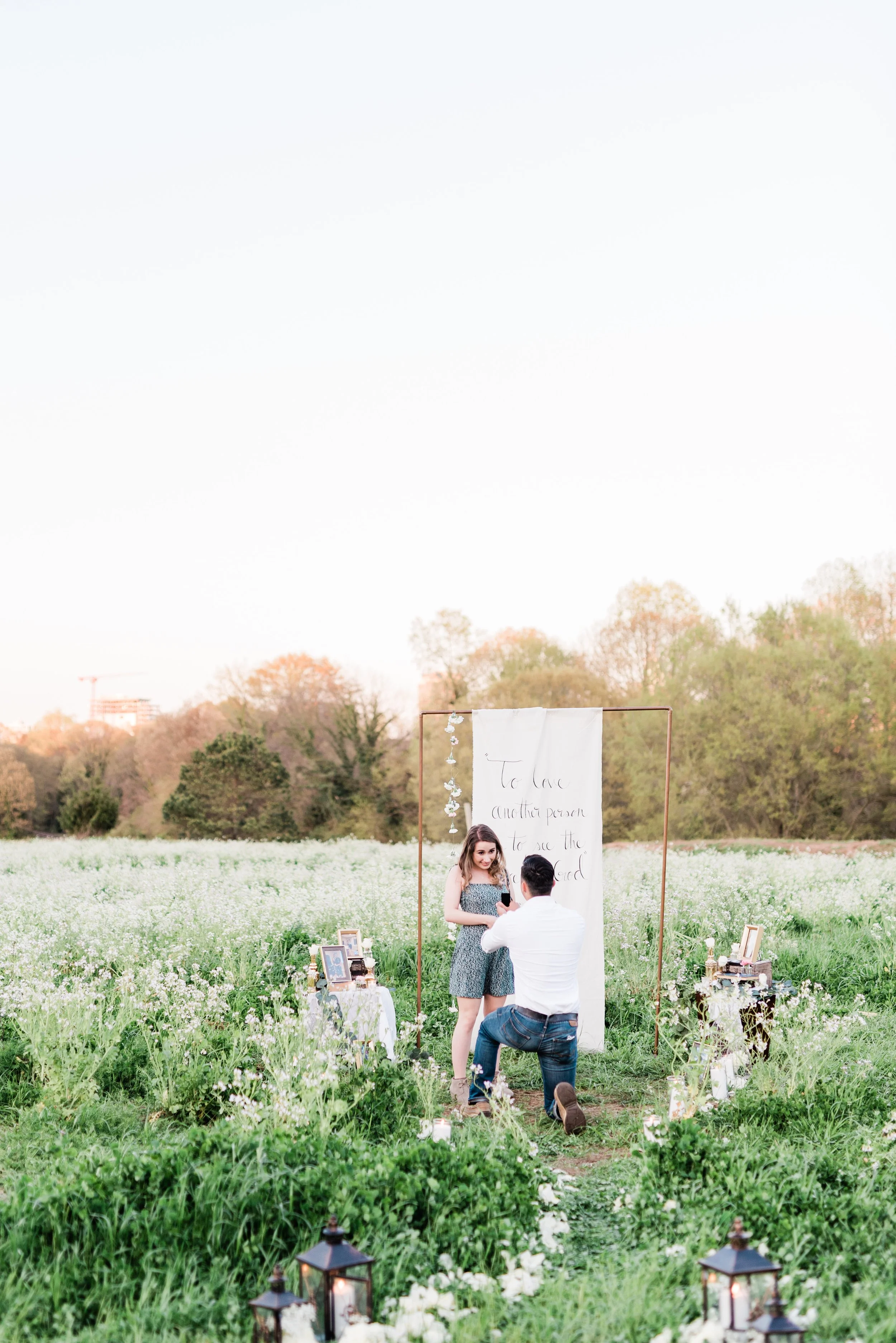 Anthony + Anna’s Flower Field Proposal