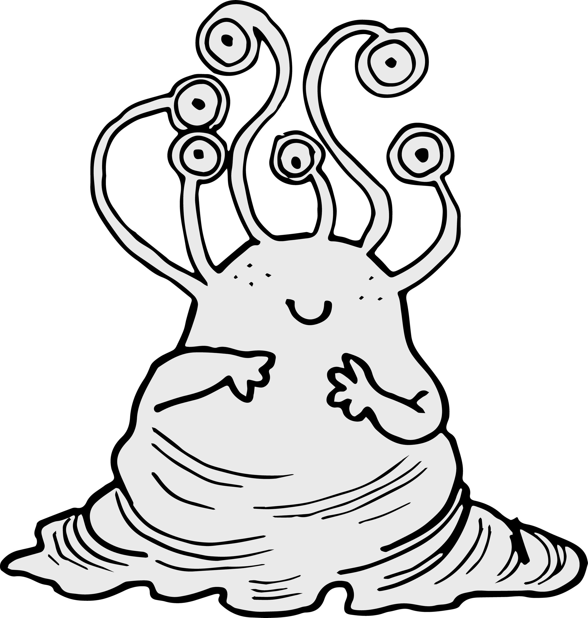 Black and white cartoon illustration of a cute hybrid creature with the body of a snake, dragon-like wings, a cat-like head with large eyes, pointed ears, small fangs, and a tuft of hair on top.
