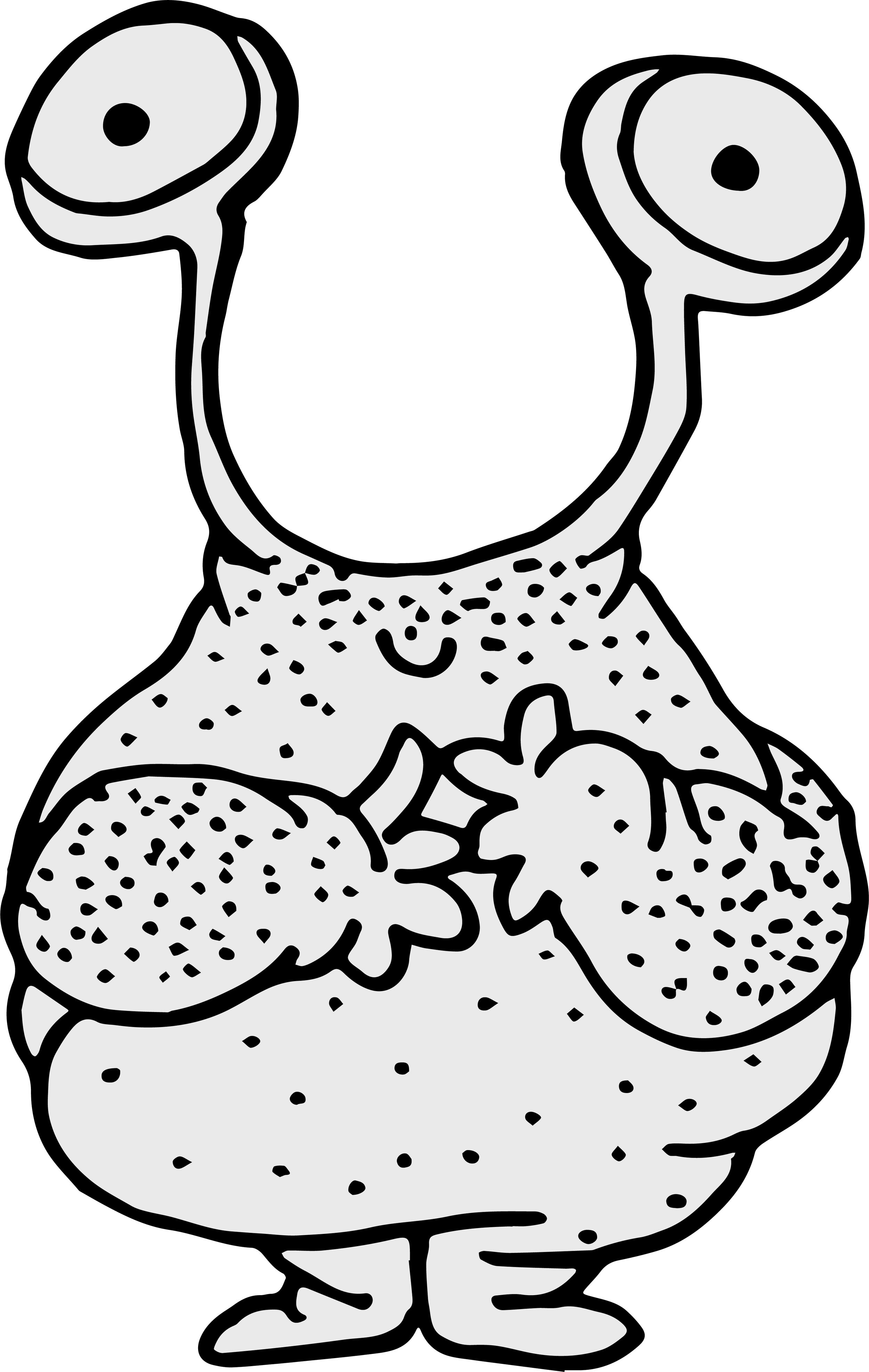 A cartoon drawing of a smiling frog holding a sandwich with lettuce, tomato, and slices of bread.