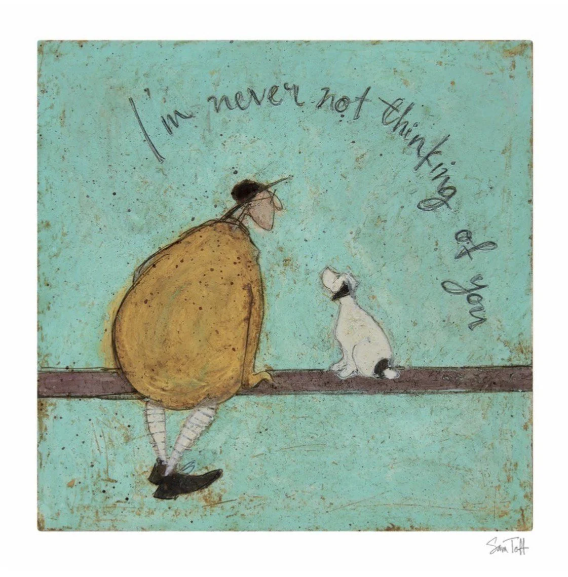 "I'm Never Not Thinking Of You" - £10 Print