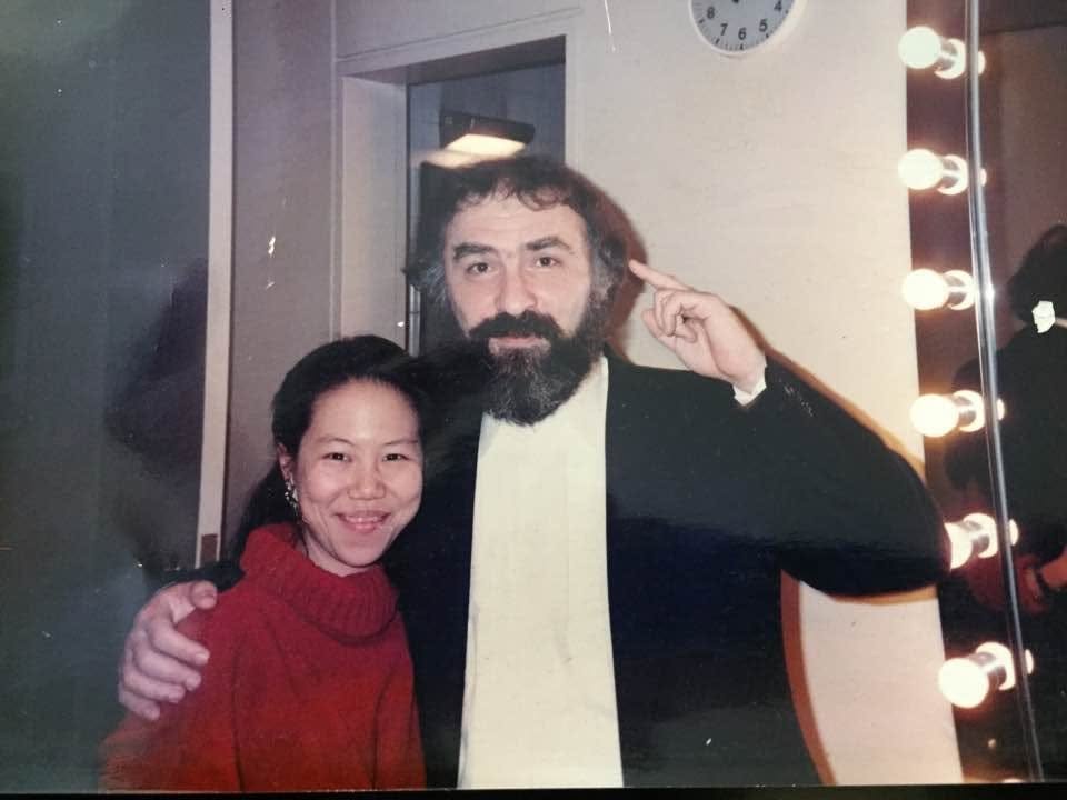 Donna with Radu Lupu