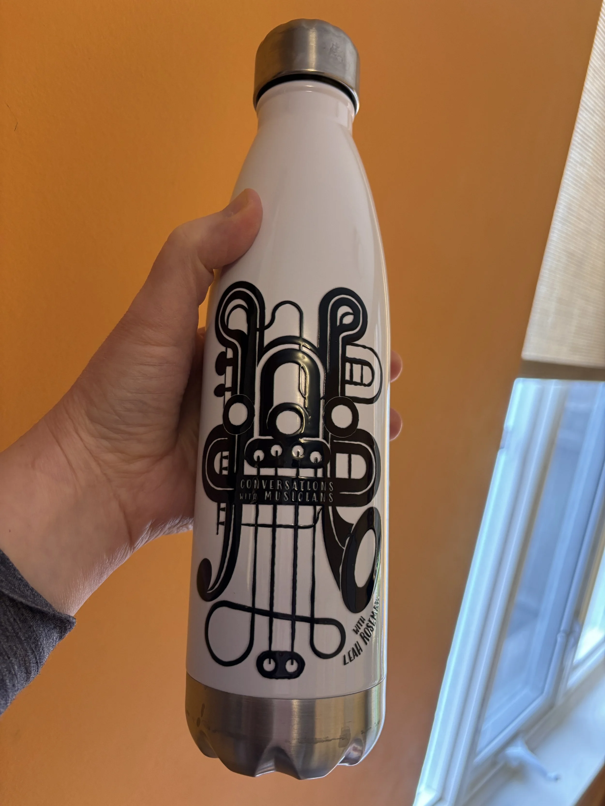 Podcast Merch: Water bottle!