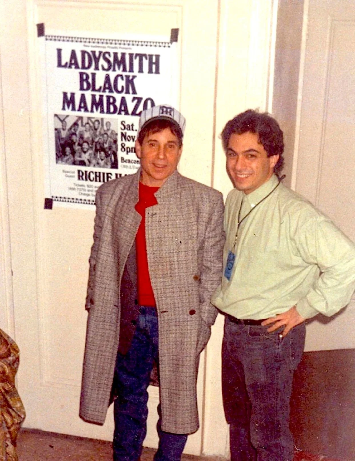 Paul Simon and Ashley Kahn