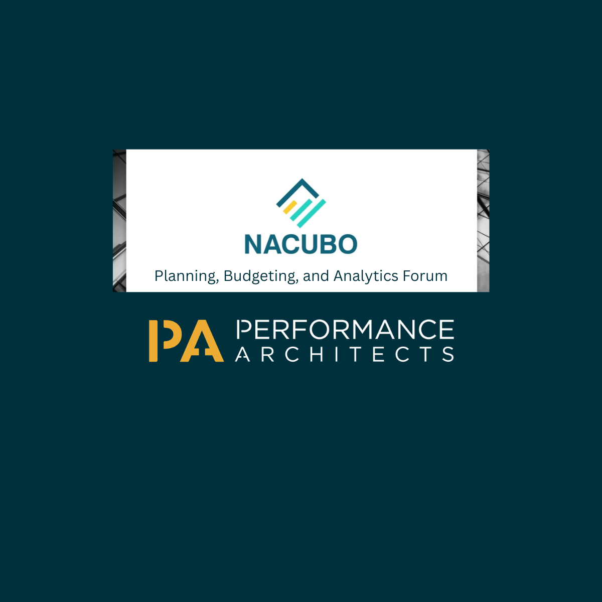 NACUBO Planning, Budgeting, and Analytics Forum