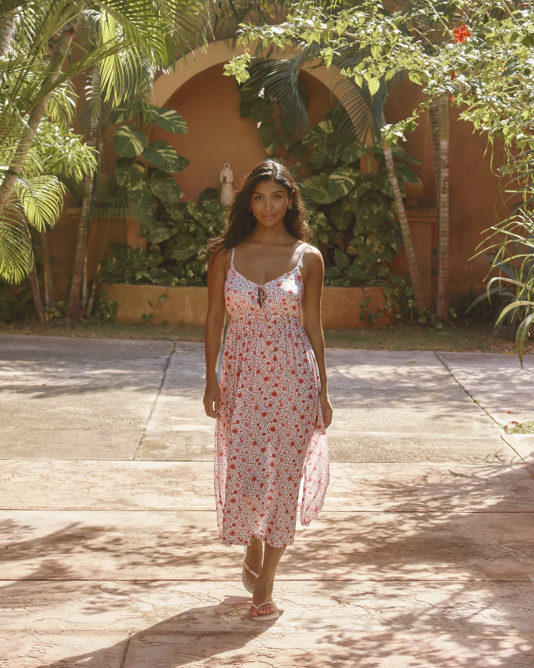 Floral Long Dress