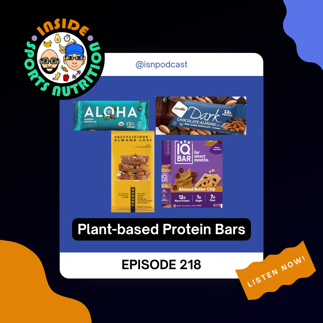 Ep.218: Plant-based protein bars