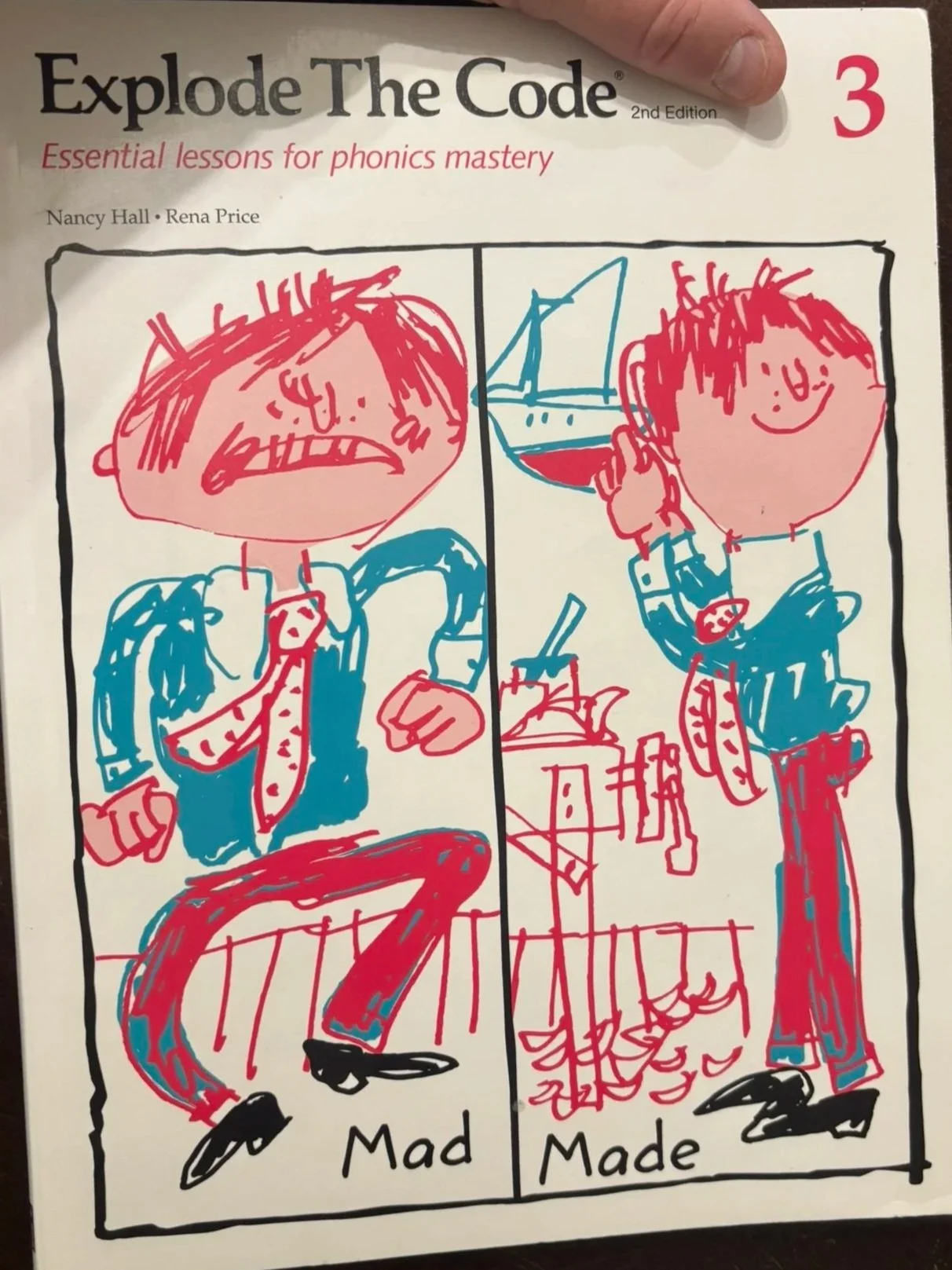 The cover of Explode the Code Level 3